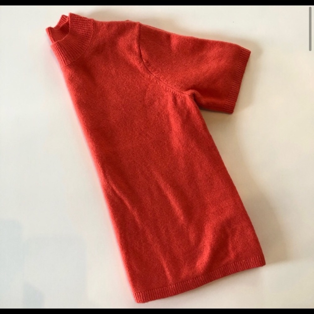Loft Short Sleeve Mock Neck Sweater